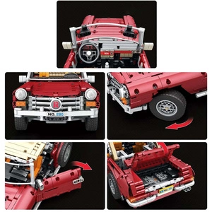 Klocki Reobrix Retro Pojazd Mercedes-Benz 280SL