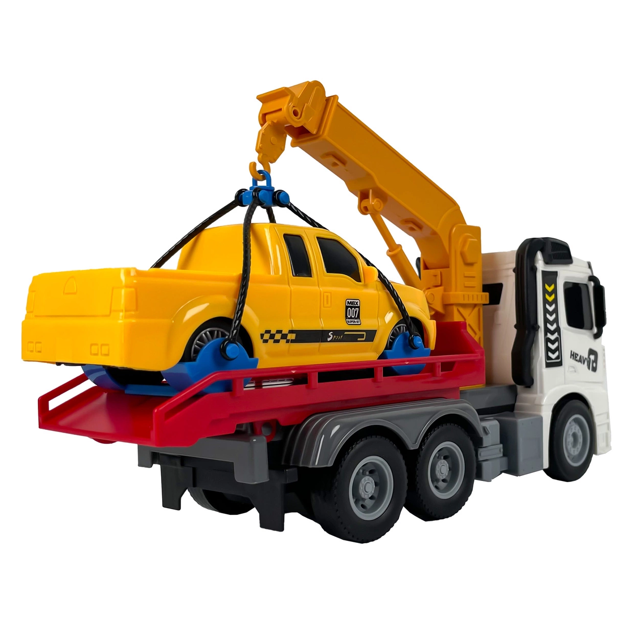 Auto Laweta z DŹWIĘKIEM I ŚWIATŁAMI Pomoc Drogowa z Dźwigiem Transporter