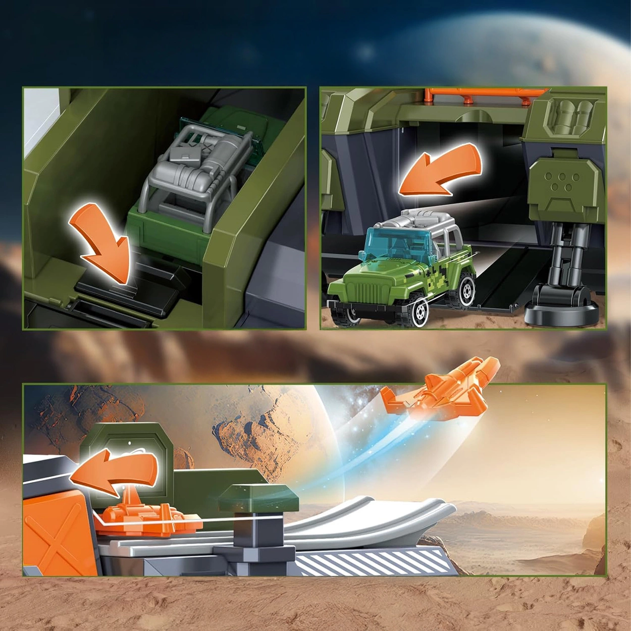 Interaktywny Czołg Grzmot z resorakami