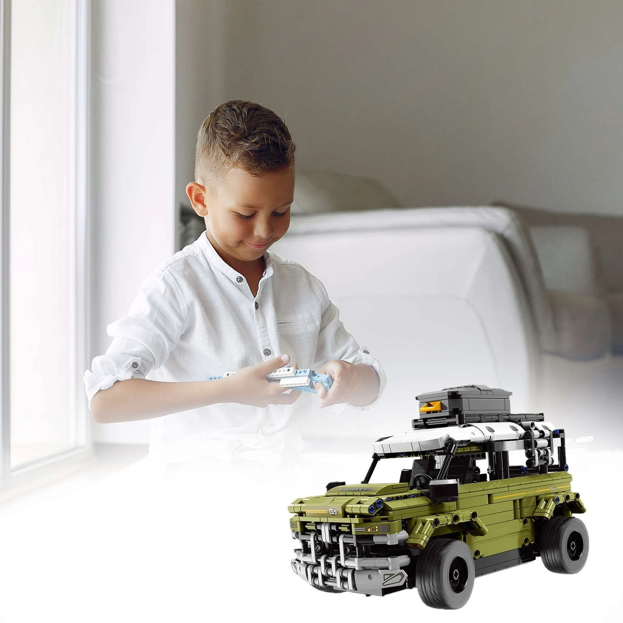 Klocki Technic Sterowany Land Rover Defender RC
