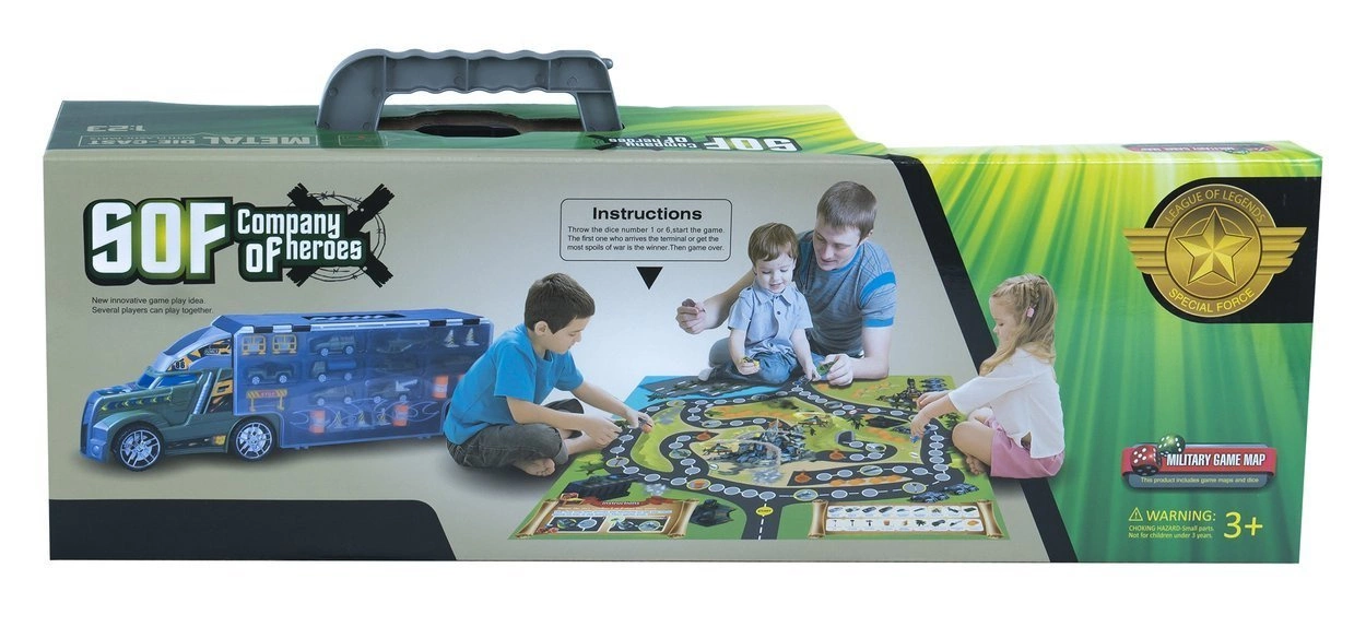 Wojskowa Laweta na resoraki + WYRZUTNIA