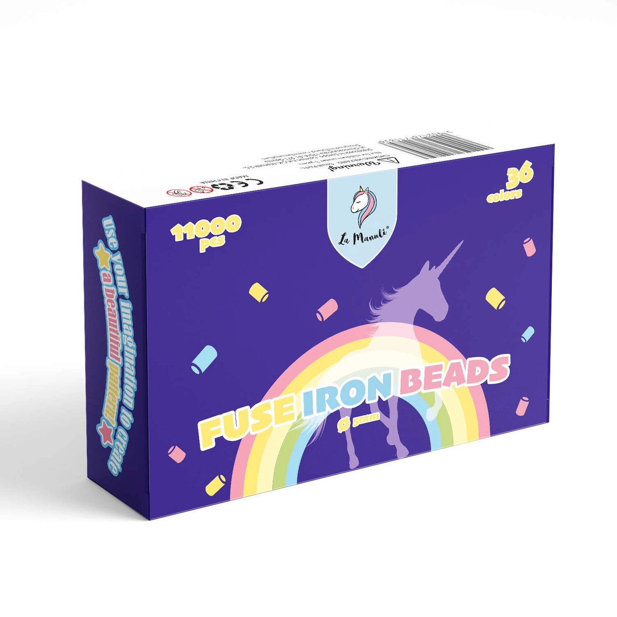 Koraliki do prasowania 11000 szt MIX + ŚWIECĄCE W CIEMNOŚCI