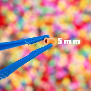 Koraliki do prasowania BEŻOWE 1500 szt Benny Beads