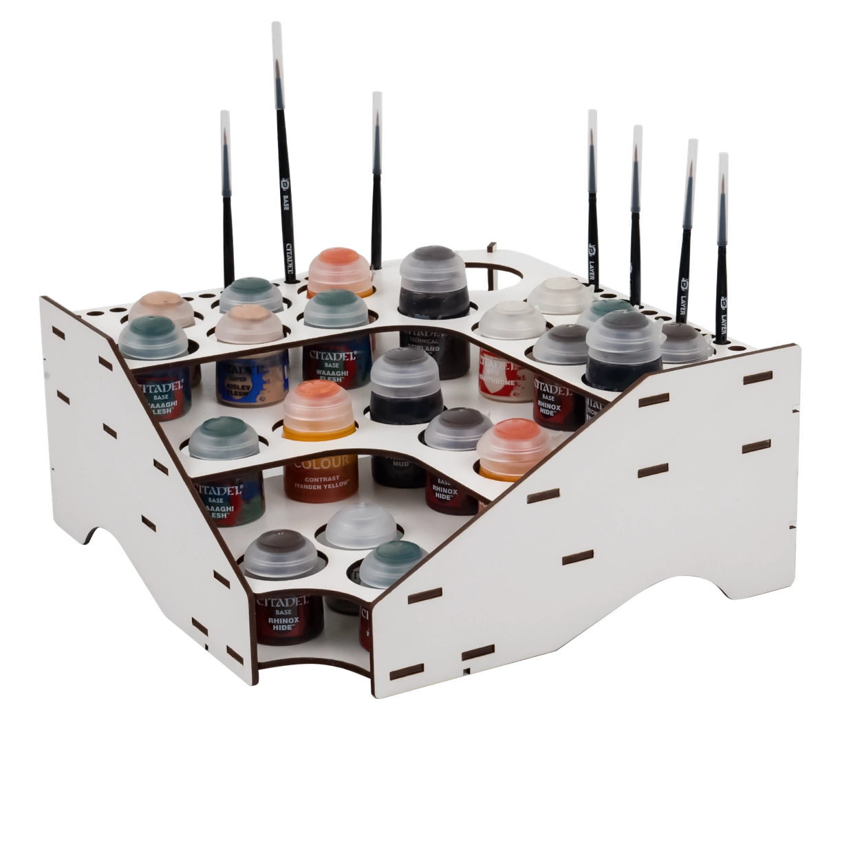 Narożny Organizer Stojak na Farby Citadel Vallejo FolkArt Warhammer 40K