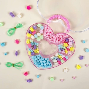 Koraliki do robienia Biżuterii Bransoletek Serce