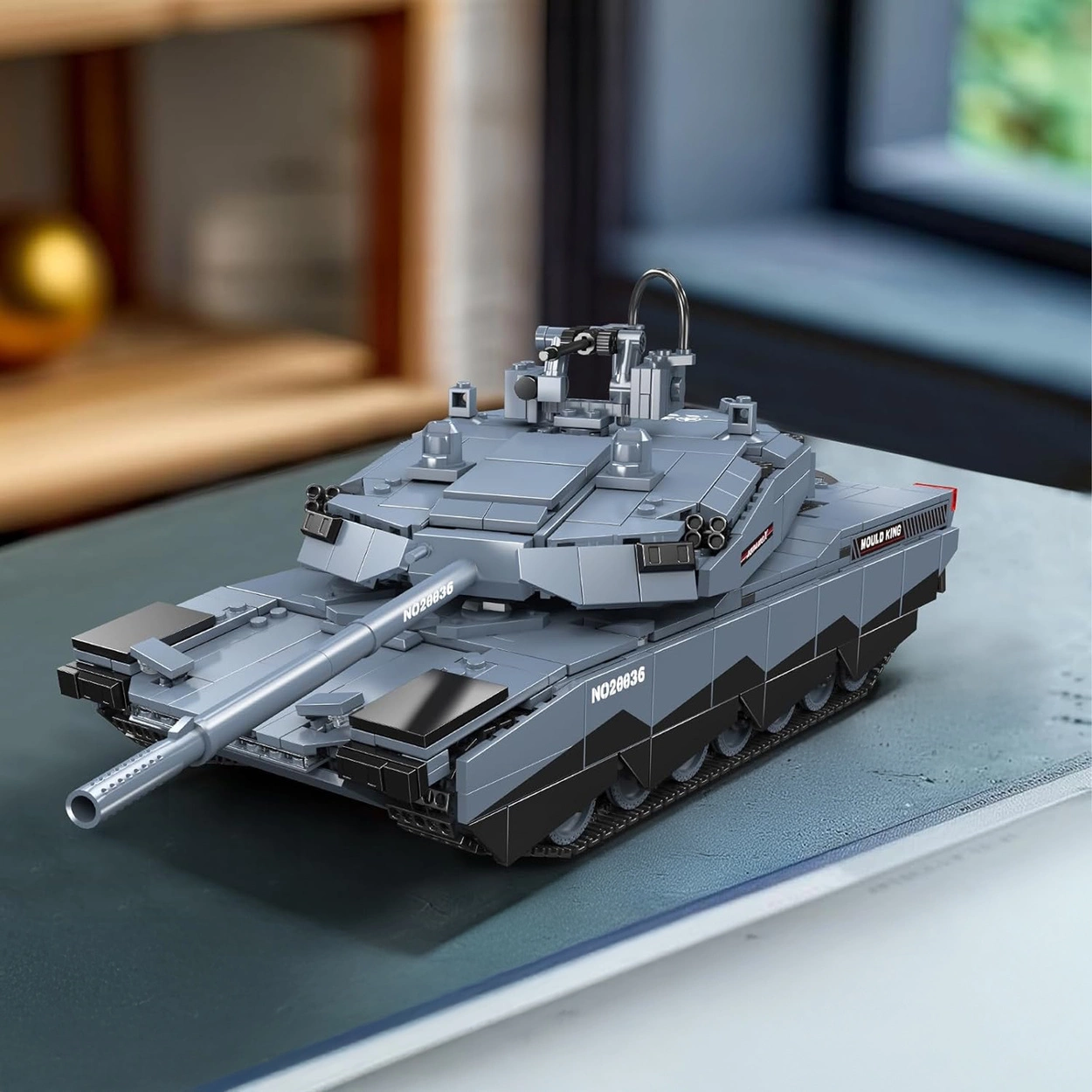 Czołg Abrams RC Zdalnie Sterowany Model 1192 Klocki