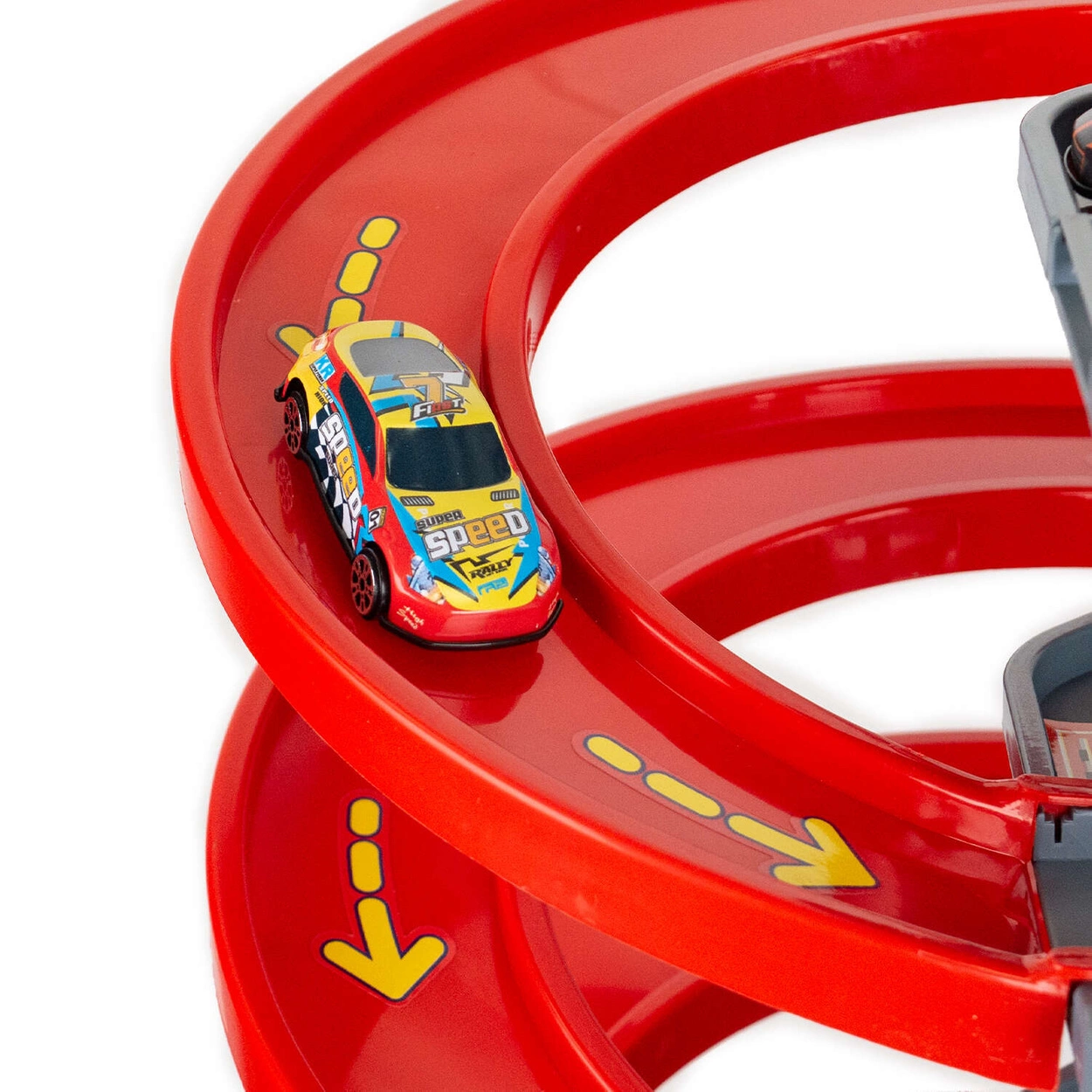 Wielopoziomowy Parking Samochodowy z WINDĄ Garaż na Autka Resoraki 92818