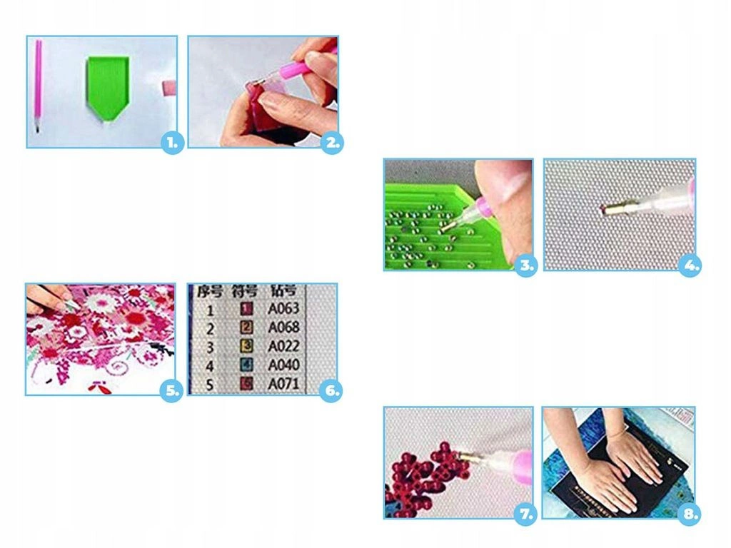 Diamond painting dla dzieci La Manuli Art DINOZAUR