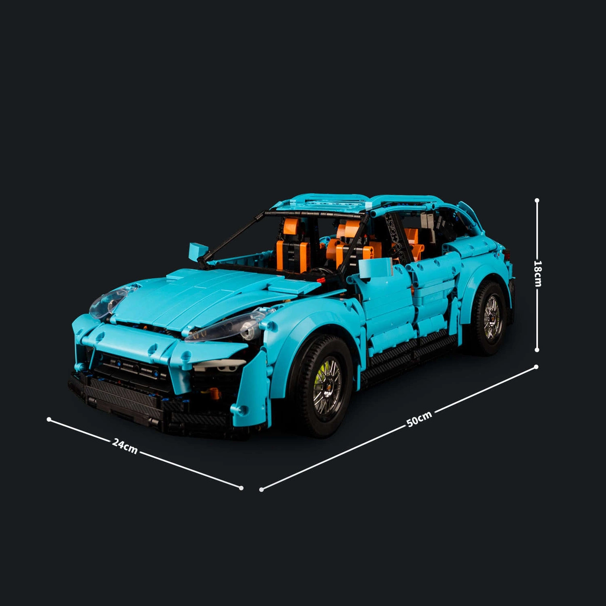 Klocki Technic Auto Porsche Cayenne 3181 ele