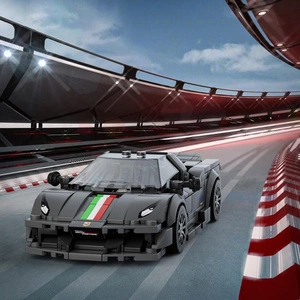 Włoski Supersamochód – Kompaktowy Styl w 358 Elementach