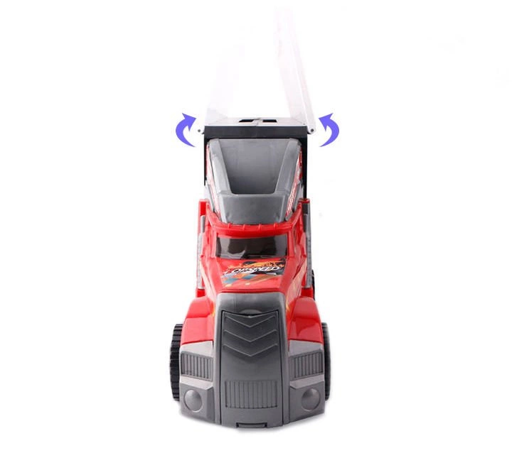 Ciężarówka Laweta Auta 10 RESORAKÓW + WYRZUTNIA