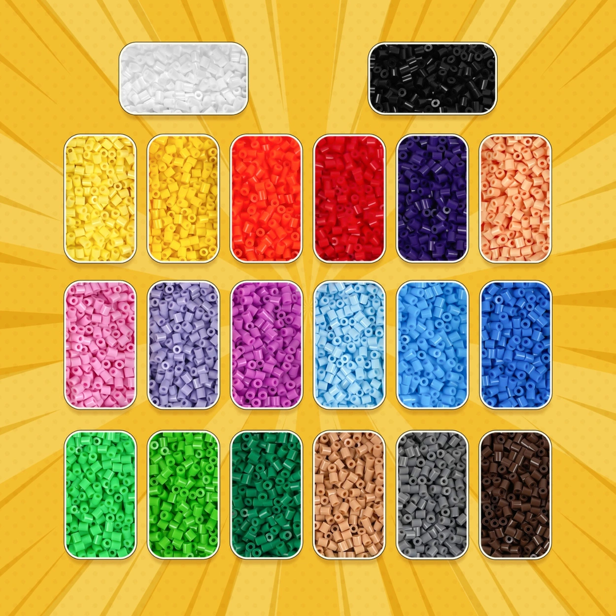 Zestaw koralików do prasowania Benny Beads