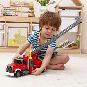 Wóz Strażacki dla Dzieci z Efektami w Skali 1:12