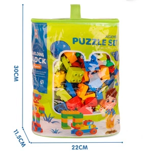 Klocki Konstrukcyjne Duże - Kreatywny Zestaw 180 Elementów