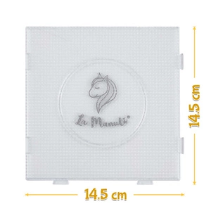 La Manuli 4x PODKŁADKI do Koralików do Prasowania Mini