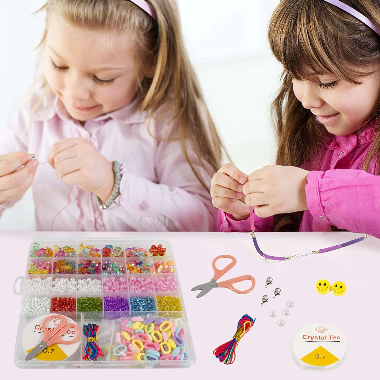 Koraliki do Robienia Biżuterii Kreatywny Zestaw