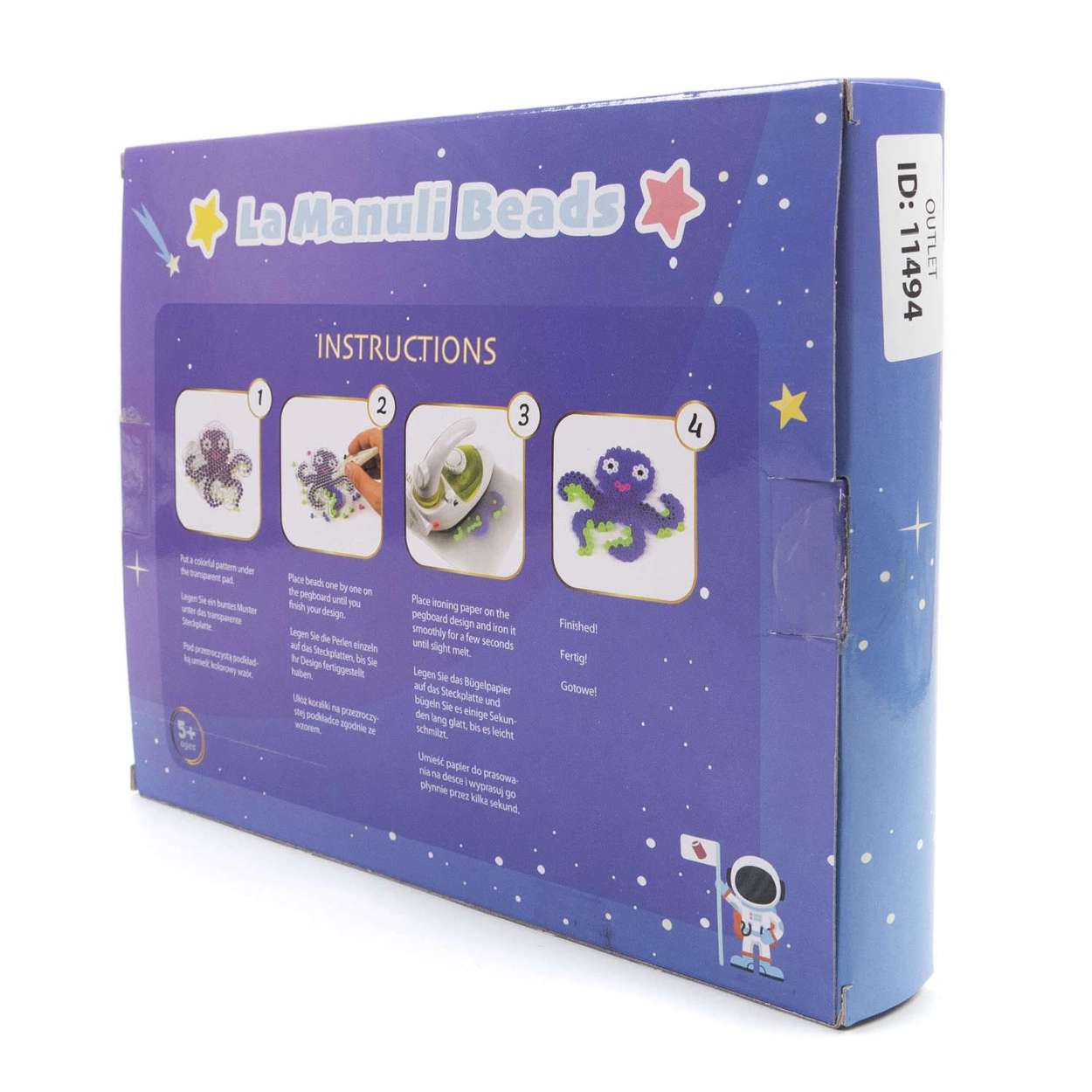 OUTLET KORALIKI DO PRASOWANIA ZESTAW SPACE ADVENTURE