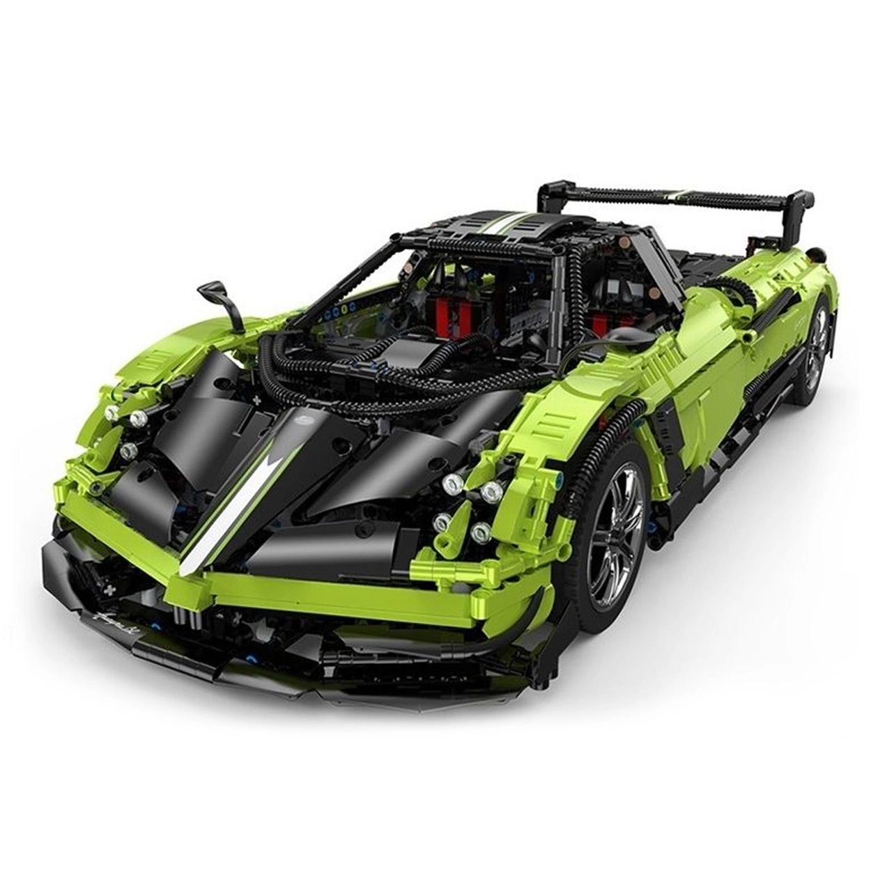 Klocki Konstrukcyjne Rastar Zdalnie Sterowane Pagani Huayra BC Zielony