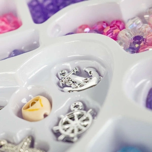 Zestaw Kreatywny do Robienia Biżuterii Naszyjników Walizka