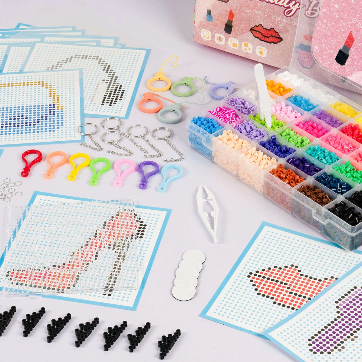 Koraliki do prasowania Zestaw Kosmetyków 11000 szt