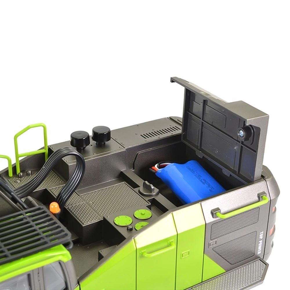 Duża Zdalnie Sterowana Koparka Gąsienicowa RC 1593 Metal