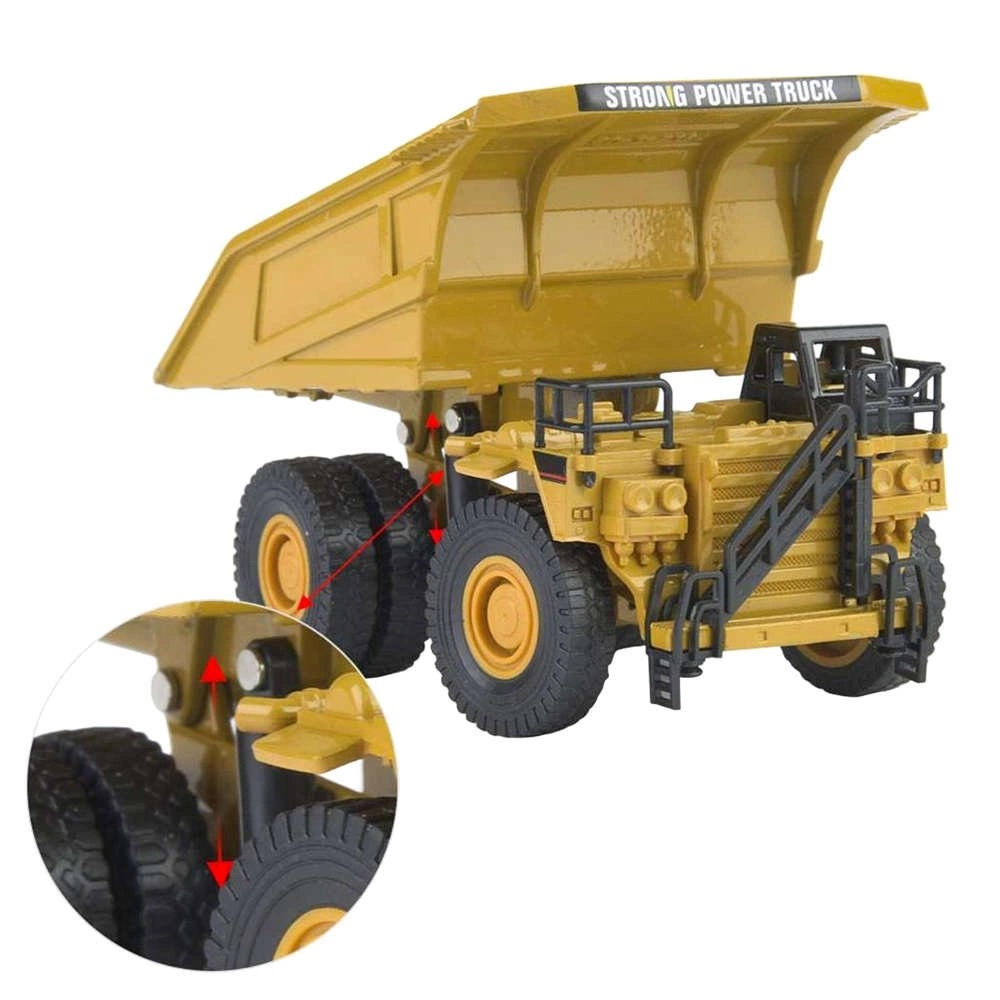 REPLIKA WYWROTKI CIĘŻARÓWKI W SKALI 1:60 METALOWE ELEMENTY