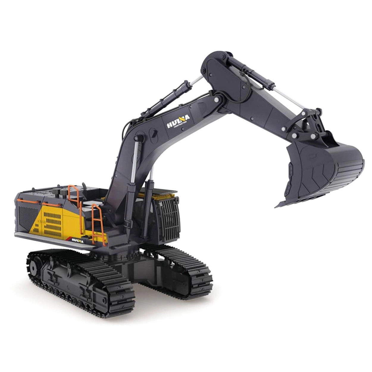 Duża Zdalnie Sterowana Koparka Gąsienicowa RC 1592 Metal