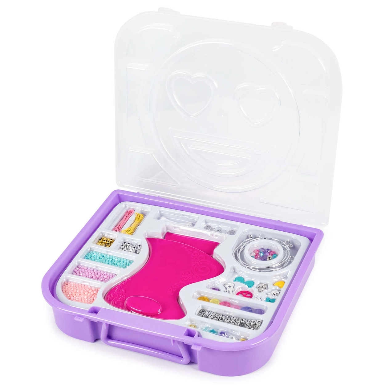 Zestaw Kreatywny do Robienia Biżuterii DIY Walizka