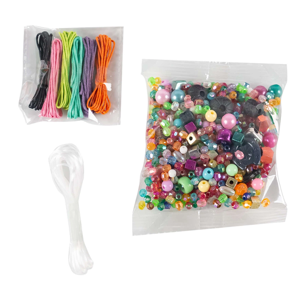 Zestaw Kreatywny do Robienia Biżuterii Bransoletek Walizka