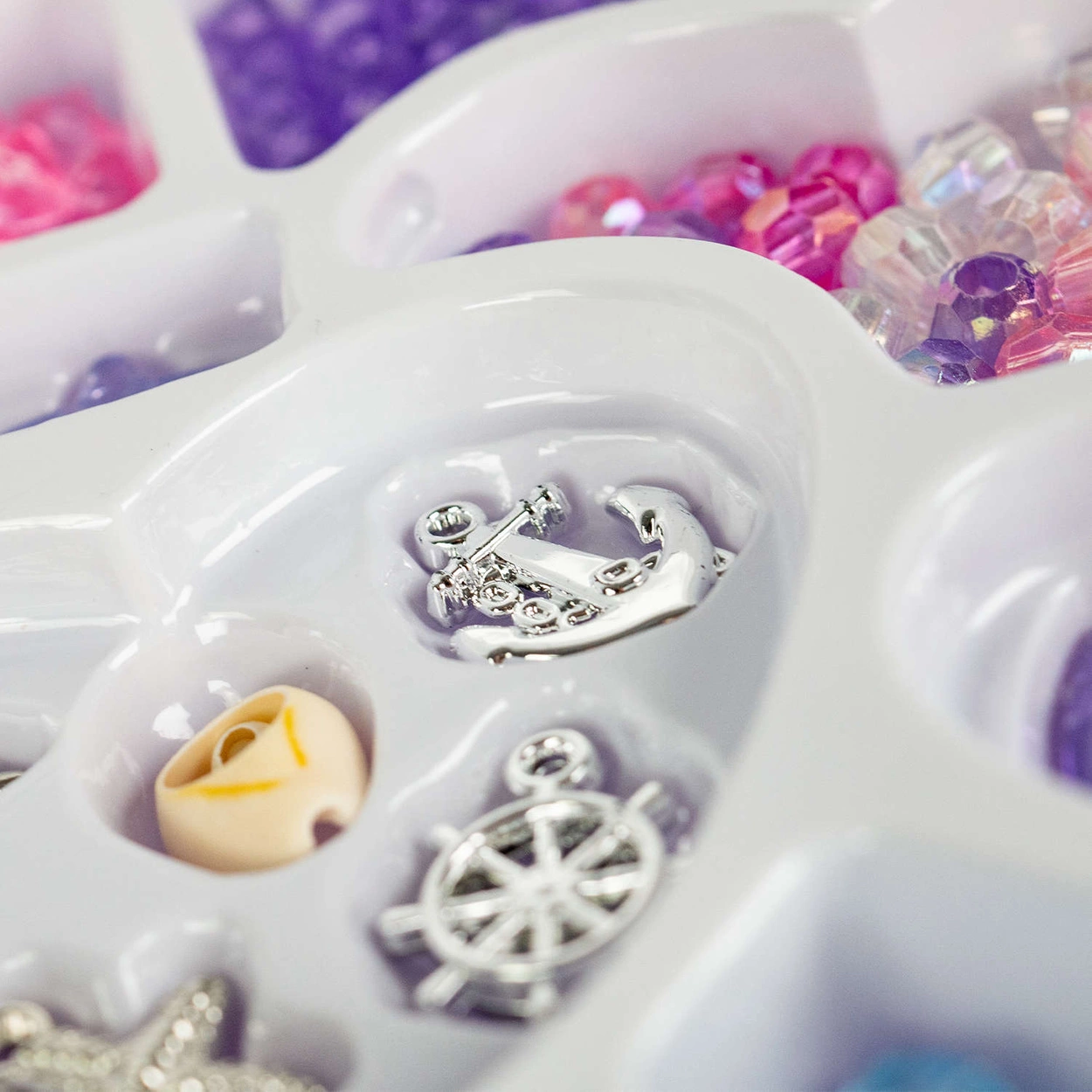 Zestaw Kreatywny do Robienia Biżuterii Naszyjników Walizka