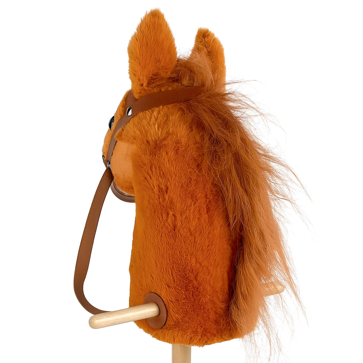 Koń na kiju - zabawkowa głowa konia z efektami dźwiękowymi