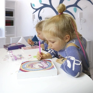 Diamond painting dla dzieci La Manuli Art Królik