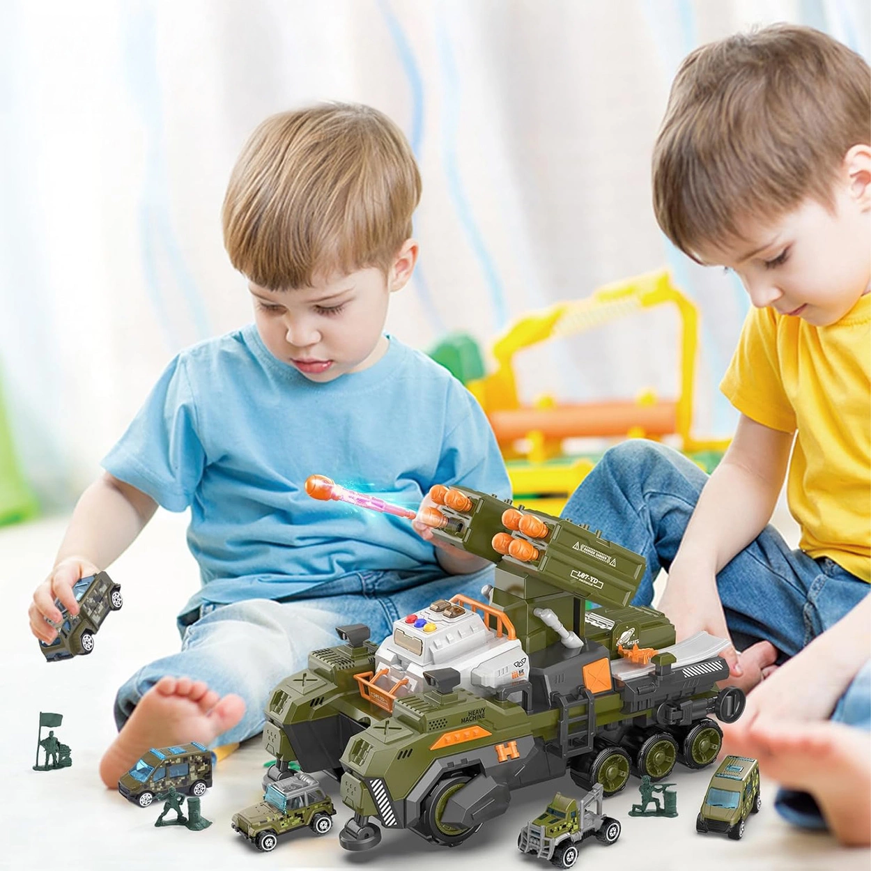 Interaktywny Czołg Grzmot z resorakami