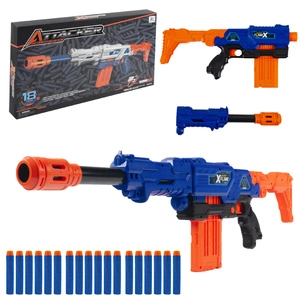 Karabin Maszynowy Zabawka 2w1 Wyrzutnia + Strzałki