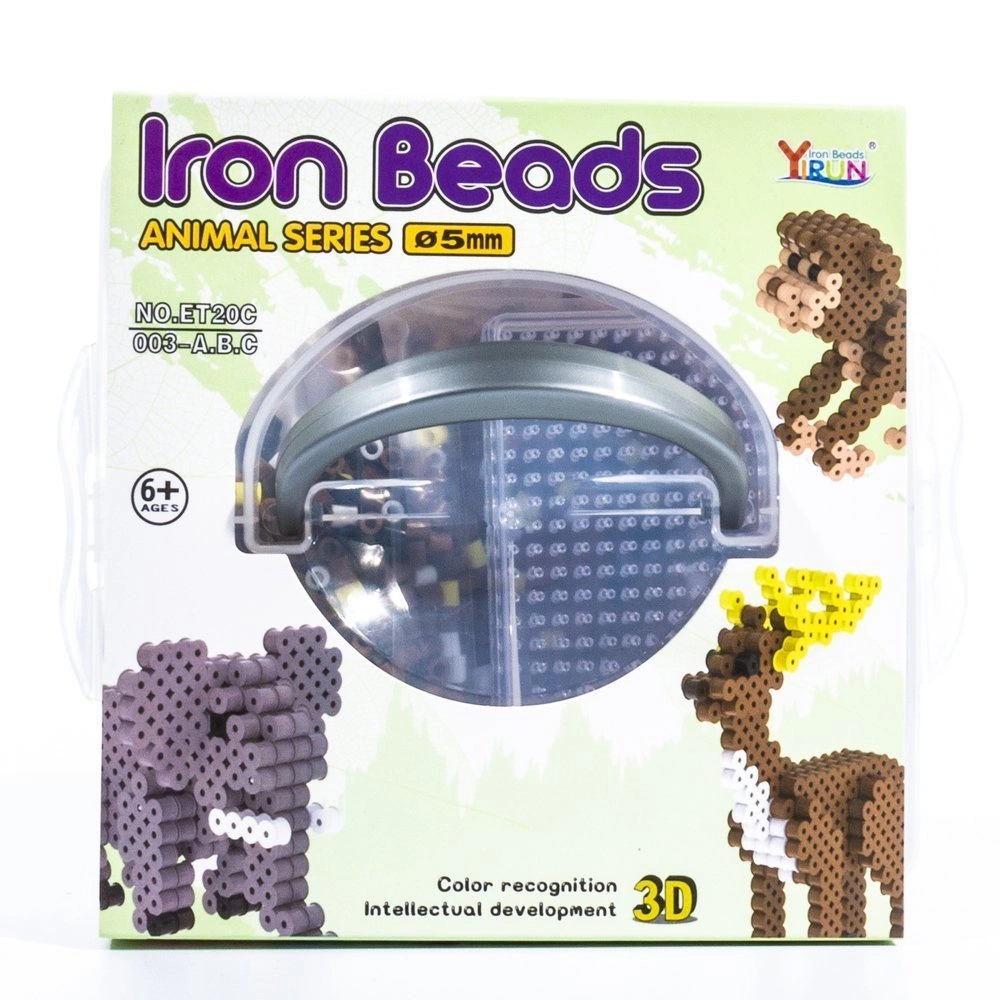 Słoń, Małpka i Renifer z Koralików do Prasowania 3D