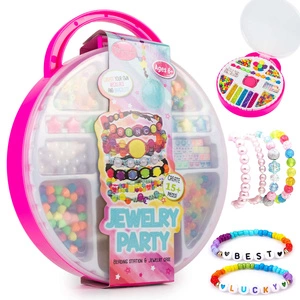 Zestaw Kreatywny do Robienia Biżuterii Bransoletek Walizka