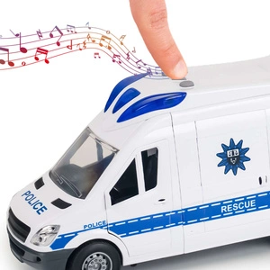 Interaktywny Policyjny Samochód Furgonetka z Efektami