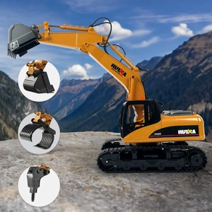 Zdalnie Sterowana Koparka Gąsienicowa RC 3w1