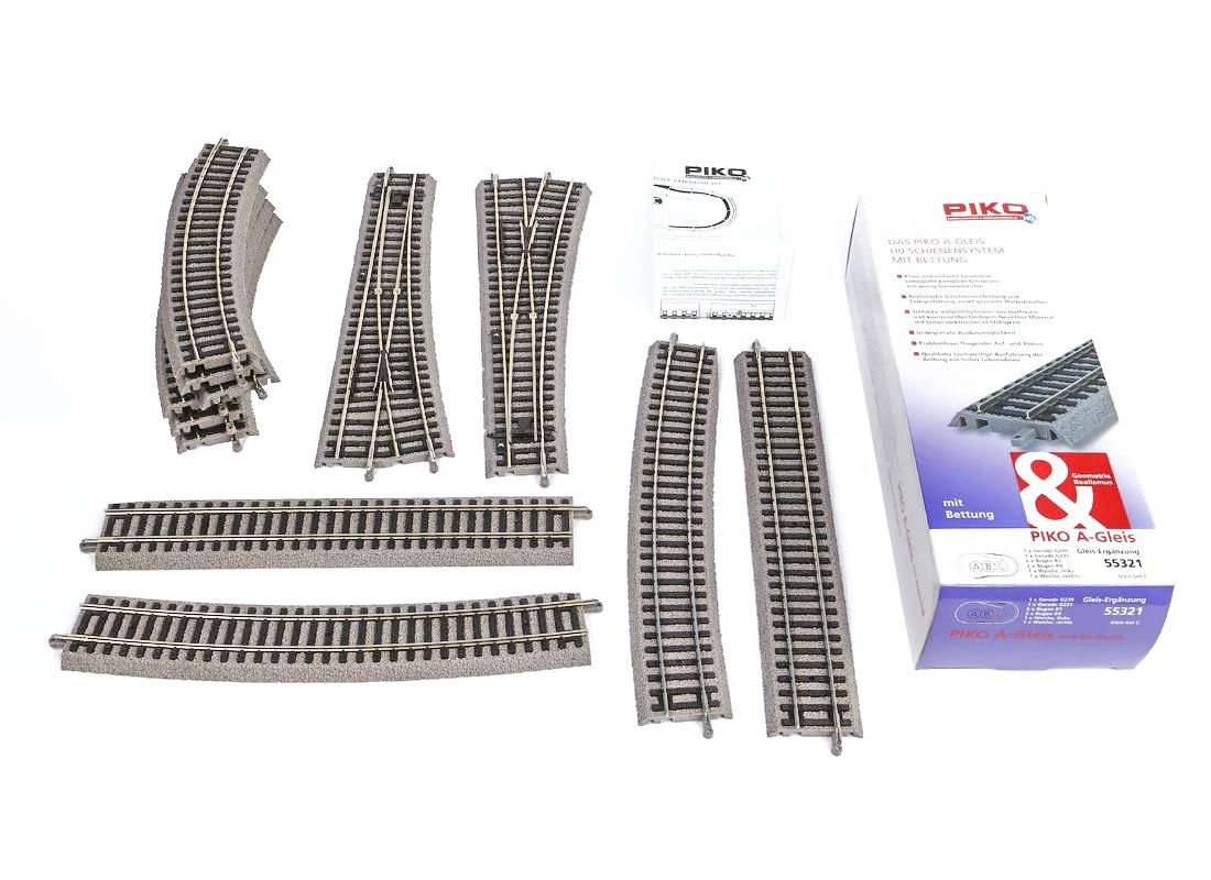 Zestaw torów A-Gleis z podsypką - PIKO 55321