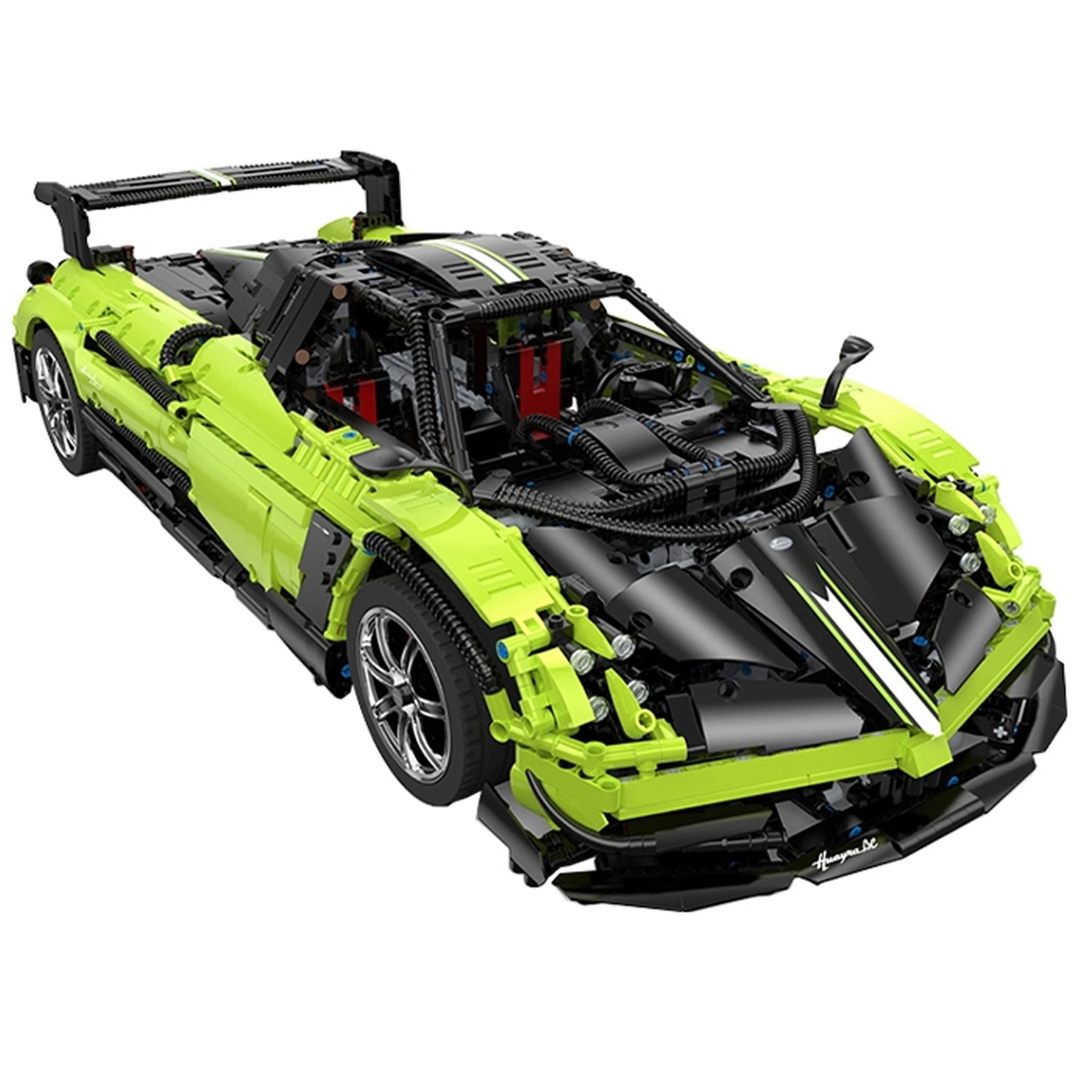 Klocki Konstrukcyjne Rastar Zdalnie Sterowane Pagani Huayra BC Zielony