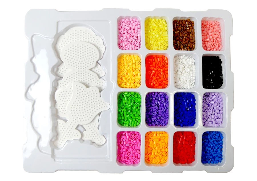 Koraliki IRONING BEADS 10000 + 2 kwiatki + 2 ludziki