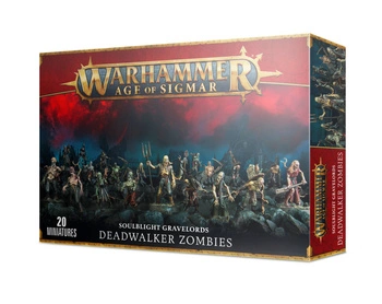 Soulblight Gravelords Deadwalker Zombies Warhammer AoS Zestaw 20 modeli
