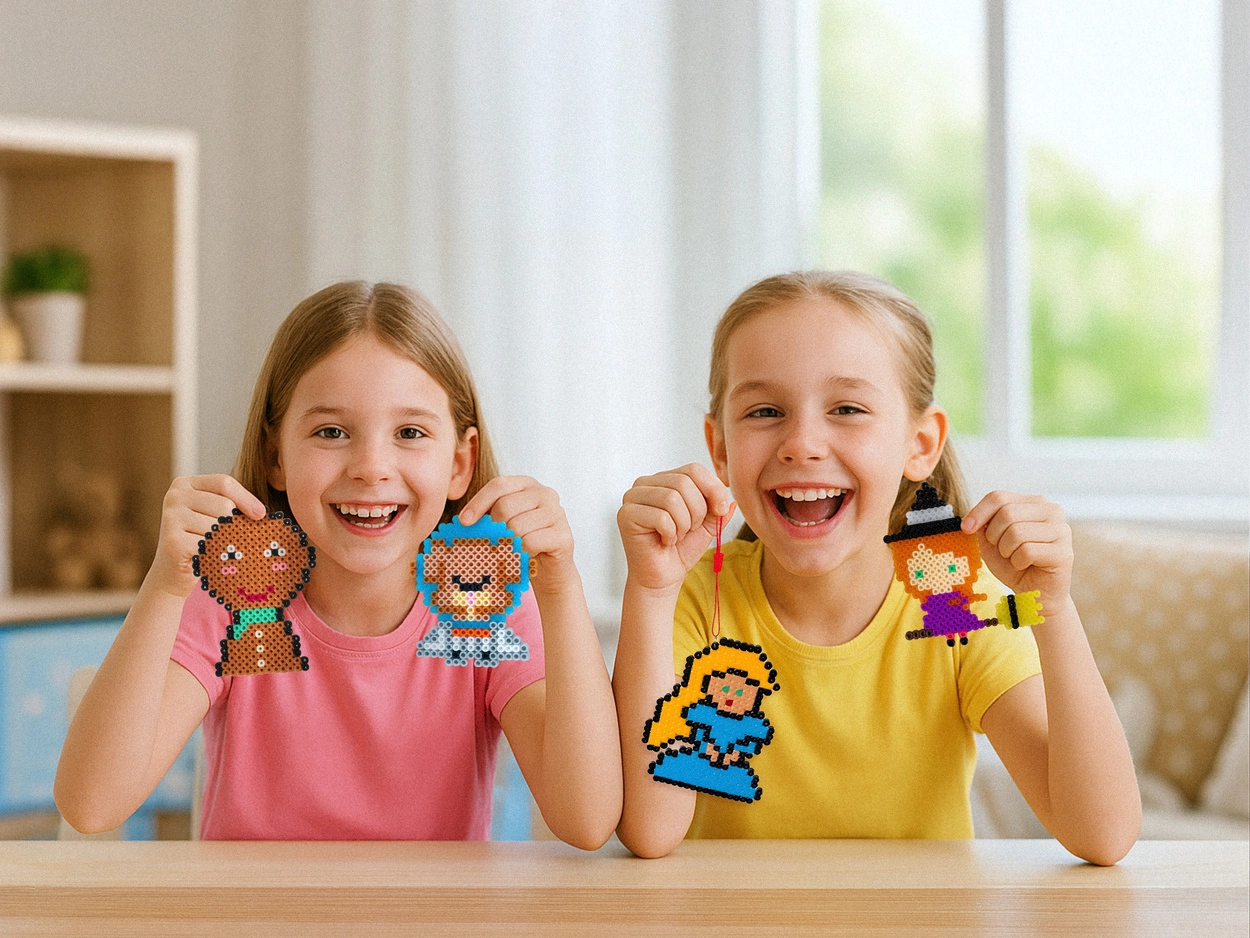 Koraliki do prasowania La Manuli 4500szt 24 Kolory - 21B