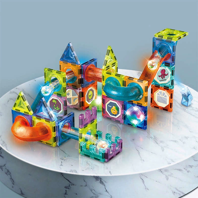 Klocki Magnetyczne - Light Magnetic Blocks 49 elementów