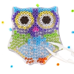 Mini Szablon na koraliki do prasowania SOWA