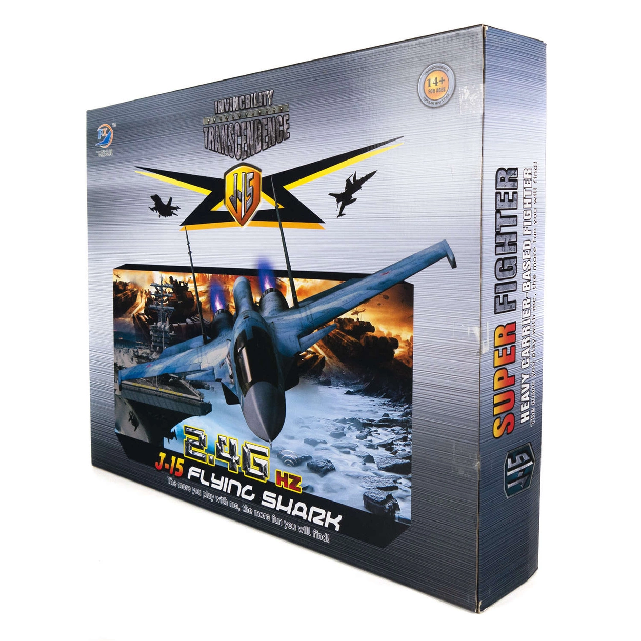 OUTLET Myśliwiec RC J-15 podświetlany LED Pianka EPP