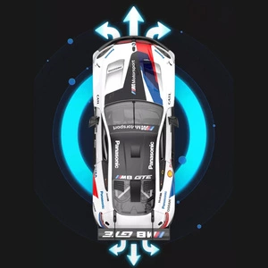Rastar BMW M8 GTE Model do złożenia 1:18 RC 97200 Building Kit Car