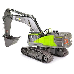 Duża Zdalnie Sterowana Koparka Gąsienicowa RC 1593 Metal