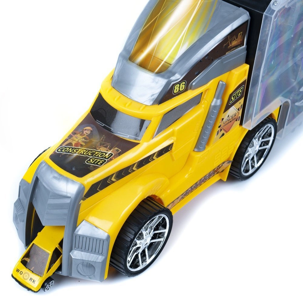 Transporter Ciężarówka Z Resorakami Laweta + WYRZUTNIA