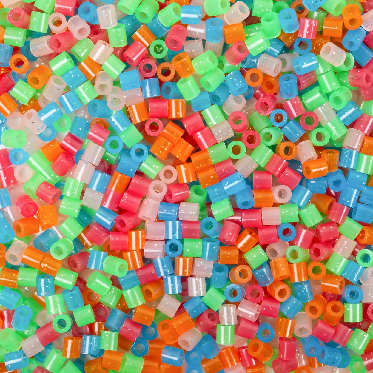 Koraliki do prasowania BROKATOWE 1500 szt Benny Beads